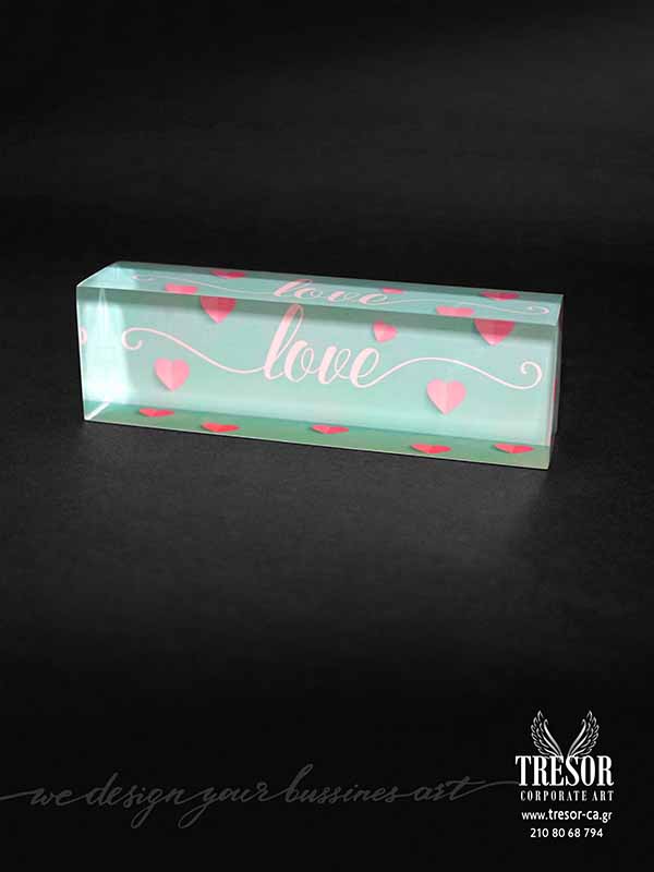 Tresor Corporate Art Βραβεία με χάραξη Πρωτότυπο βραβείο Plexiglass δώρα Ψηφιακή εκτύπωση σε πλεξιγκλάς Ανάγλυφο βραβείο με κοπτικό Art and custom